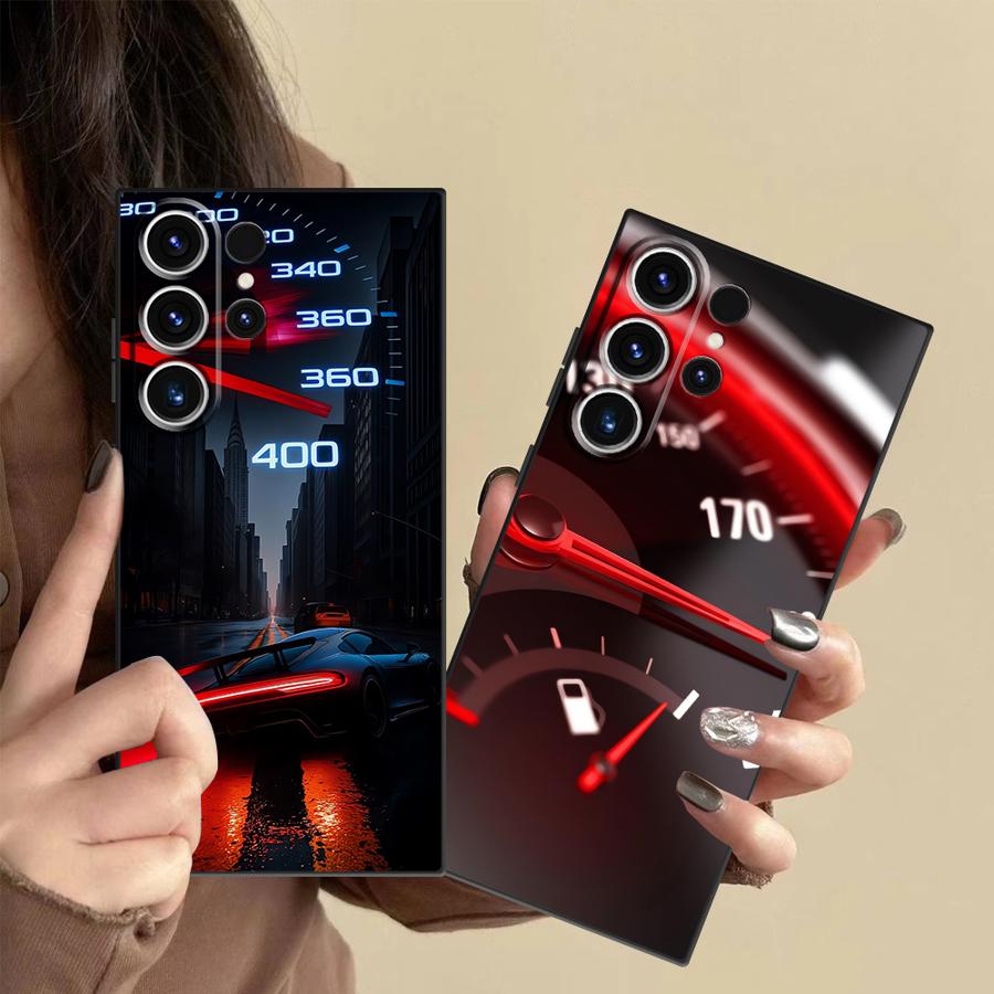 Samsung Galaxy S25 - レッドカーゲージケース Samsung Galaxy S26 Ultra Note