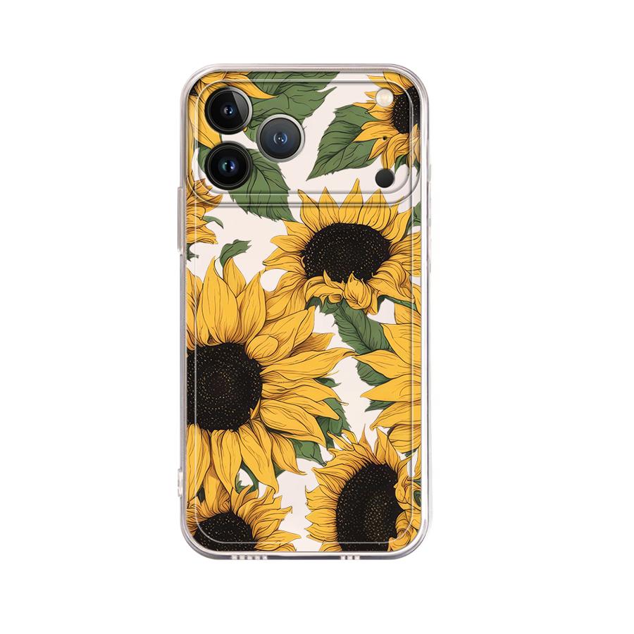 かわいいひまわり柄ケース Apple iPhone 17 P - Apple Iphone 15 のレビューと価格
