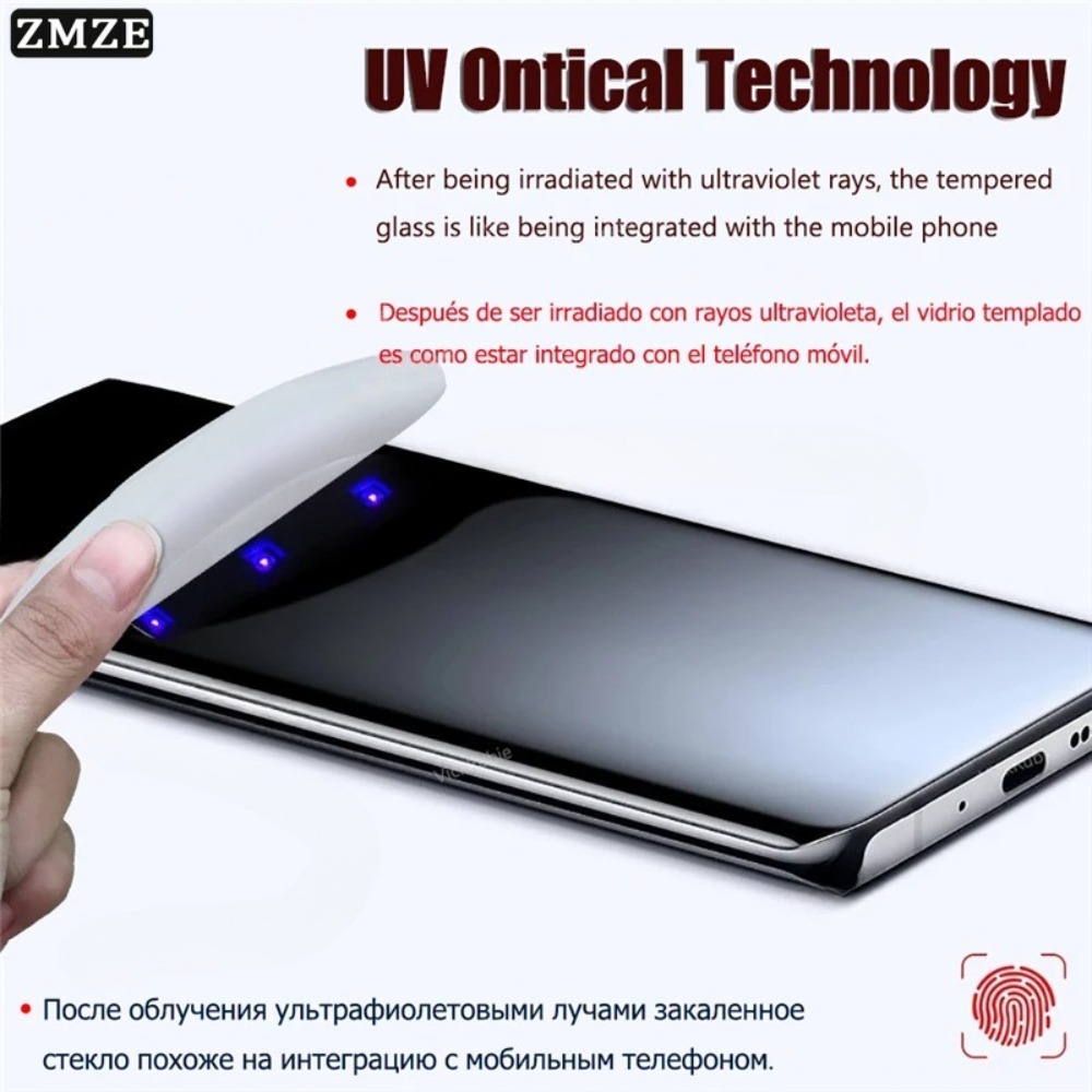 2枚入り UV液体フルグルー強化ガラススクリーンプロテクター - Vivo X200 のレビューと価格